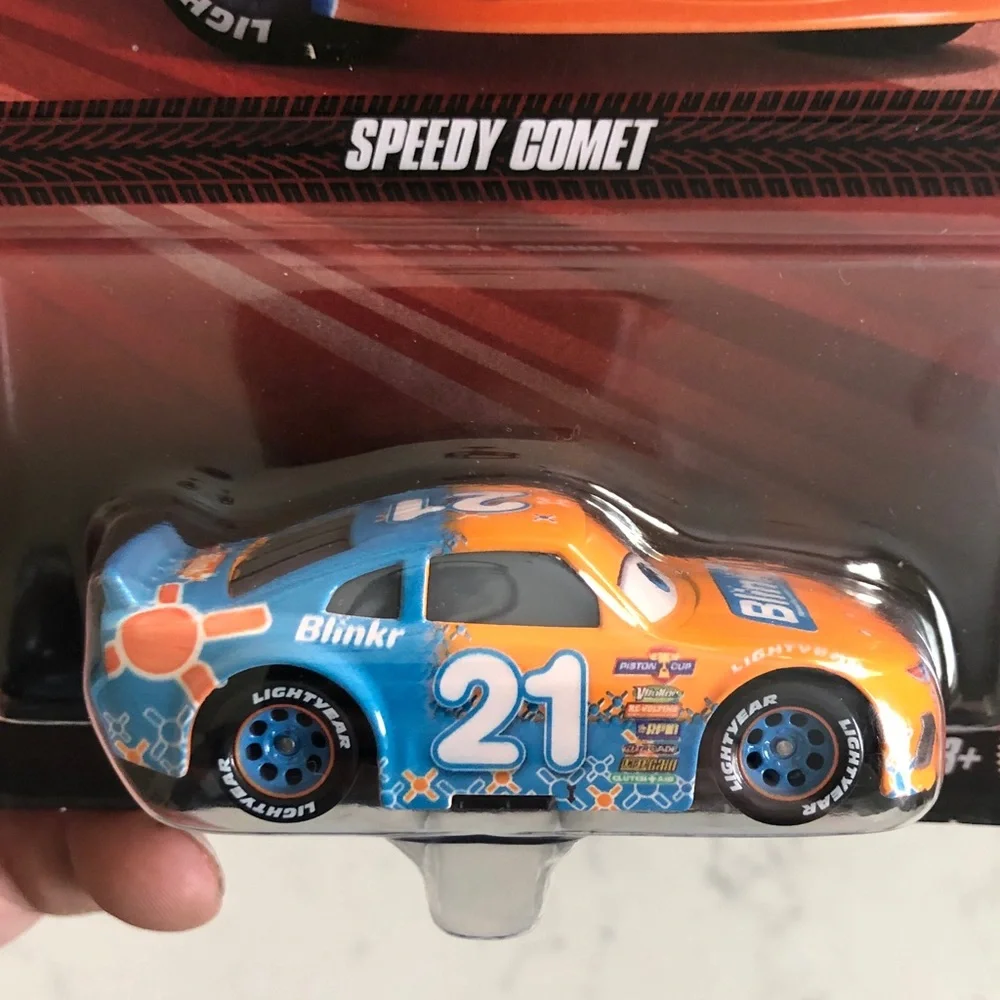Disney Pixar Cars Speedy Comet Toy Car - Orange and Blue